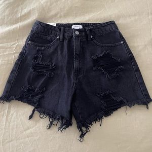 High Rise Mom Shorts